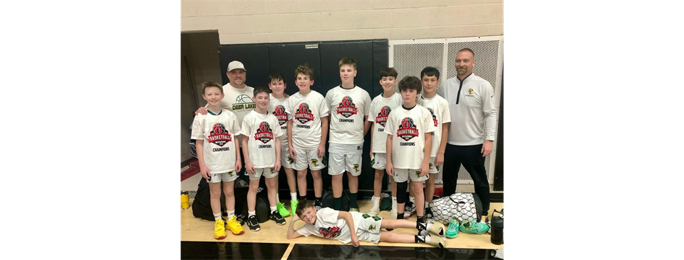 2024 Upper St. Clair 6th Grade Tournament Champions